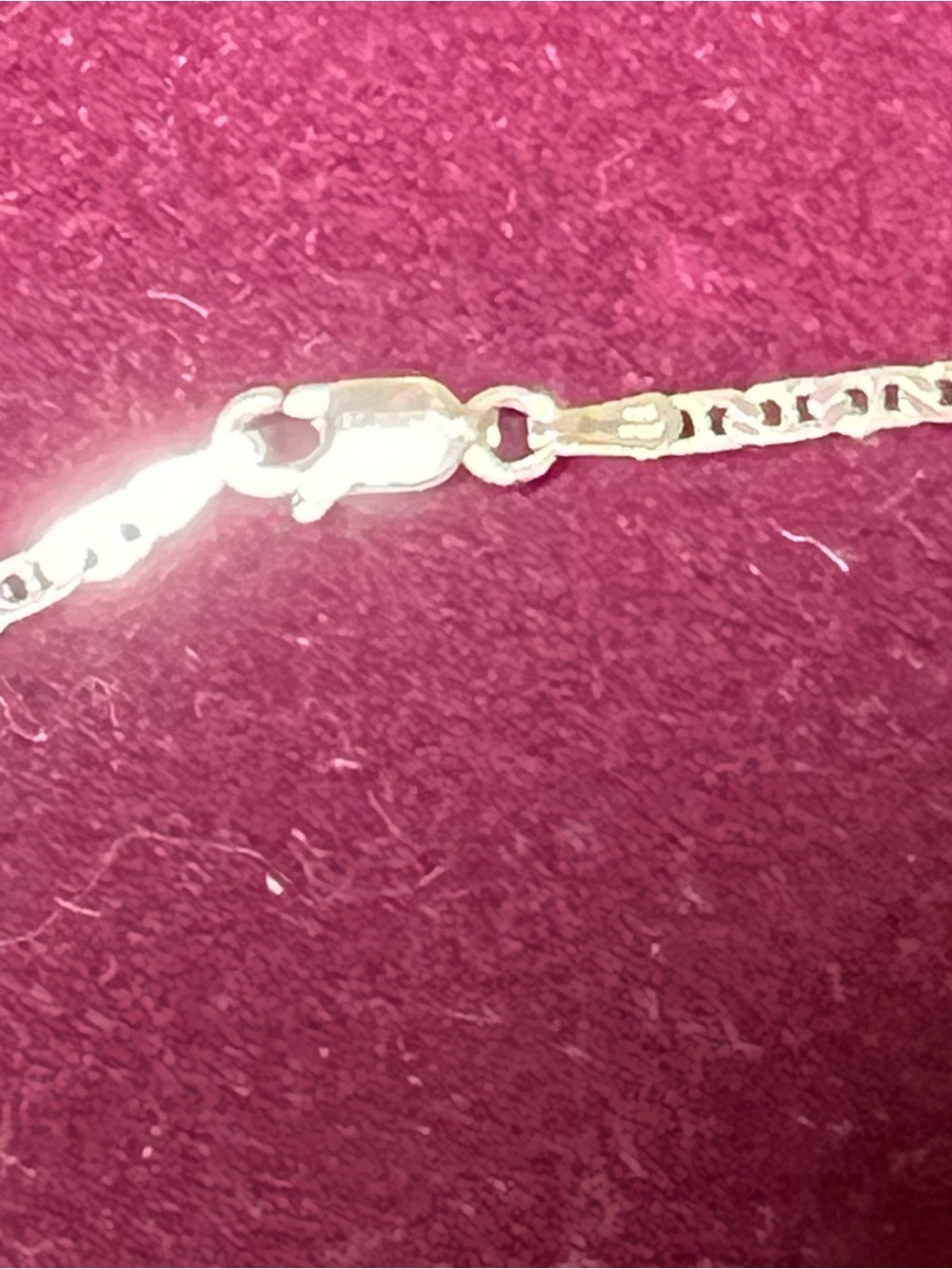 Sterling Silver Mariner Chain 20” - Picture 7 of 7